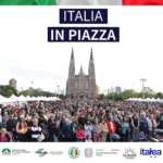 La Plaza Moreno de La Plata se vistió de gala para celebrar “Italia in Piazza”