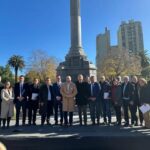 Quedó inaugurada la nueva Plaza Italia de La Plata